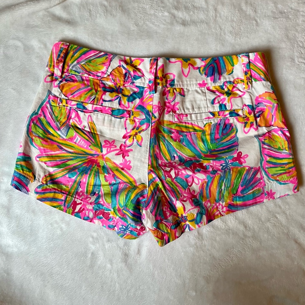 Lilly Pulitzer Walsh Short Summer Haze Resort White